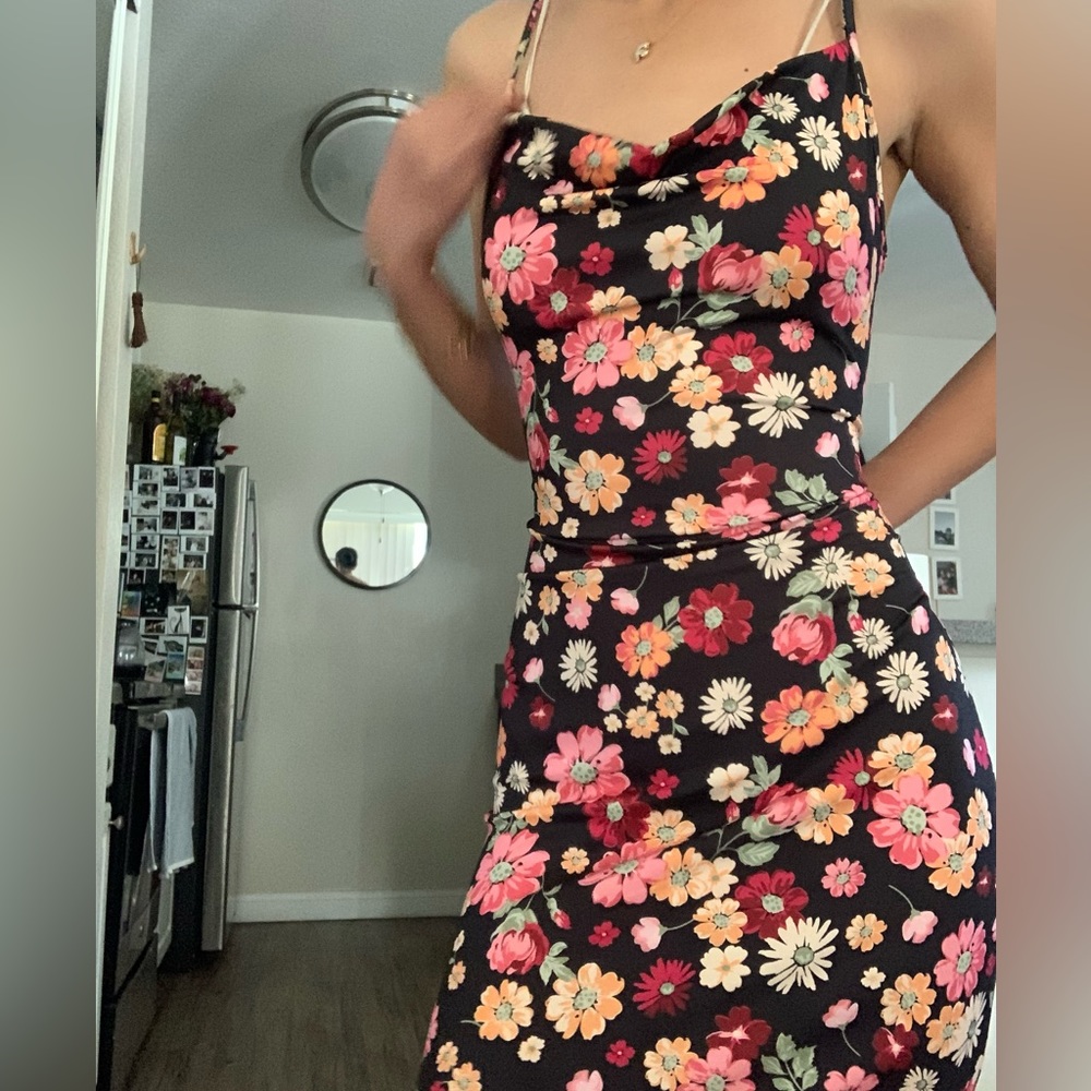 Floral maxi dress🪷